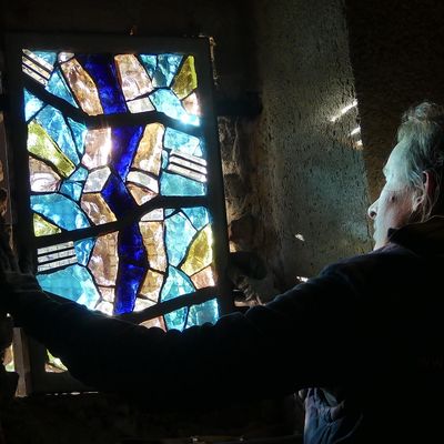 NAISSANCE D'UNE DALLE DE VERRE, JUILLET 2025