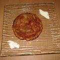 Tatin d'oignons aux lardons