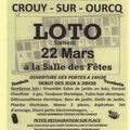 Loto à Crouy-sur-Ourcq le 22 mars 2014