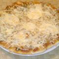 pizzas maison thon et fromage