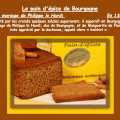 le pain d'épice de Bourgogne, en 1369