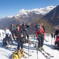 Jeudi 23 : ski de montagne au Pic de Bergons.