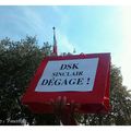 Affaire DSK/Banon - Manifestation contre DSK