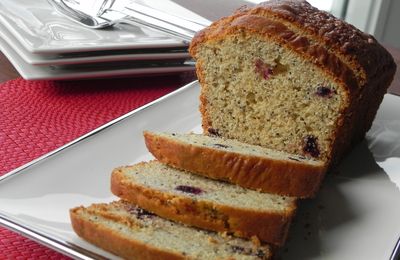 Pain au citron et aux cassis de l'Ïle d'Orléans