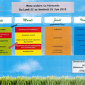 menu du 22 juin 2015