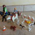 Cu572 : Playmobils fermiers