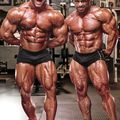 Aaron Clark et José Raymond, leurs muscles, leur tronche...