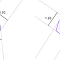 A mi-chemin entre le triangle et le cercle