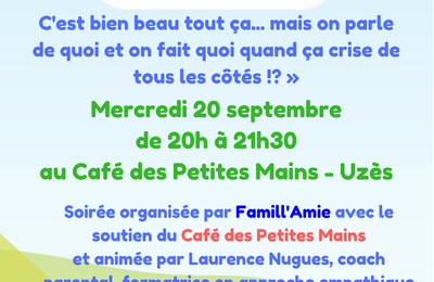 conférence infos à Uzès septembre 2017