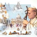 Prière d'intercession pour le Pape Jean-Paul II.