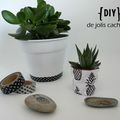 DIY de jolis cache-pots