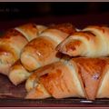 Petits croissants briochés