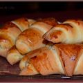 Petits croissants briochés