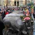Le bœuf de Bazas. La fête du bœuf gras. En 1283.