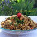 Pilaf de riz & lentilles aux épices : pour la Somalie