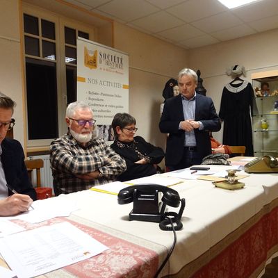 ASSEMBLÉE GÉNÉRALE DE LA SOCIÉTÉ D'HISTOIRE DE LA VALLÉE DE MASEVAUX