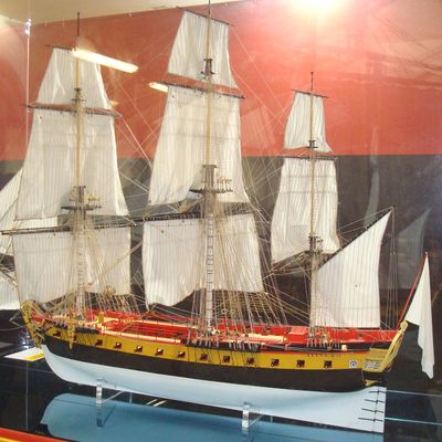 L' HERMIONE, LA FREGATE DE LA LIBERTE