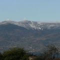 Le MONT PILAT aujourd'hui... sous la neige...