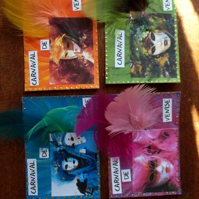 ATC Février 2013 sur le thème du Carnaval