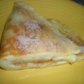 Apfelpfannkuchen, crêpes allemandes à la pomme