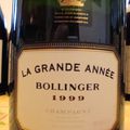 Bollinger grande Année 1999 champagne brut