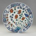 Iznik dish, Turkey, 16th century