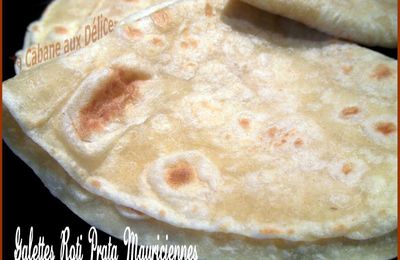 Galette Roti prata mauriciennes