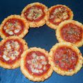 Cheese pizza (biscuits apéritifs)