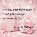 Aimer...