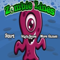 Élimine les zombies dans le jeu mobile Zombie lines