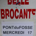 Brocante le mercredi 17 août 2022 à Pont-du-Fosse