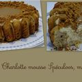 Charlotte mousse Spéculoos et madeleines