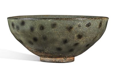 A rare black-dotted 'Jian' bowl, Southern Song dynasty (1127-1279)