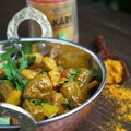 Okra curry ou curry de gambos, recette végétarienne