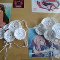 Début petite déco au crochet pour chambre bébé