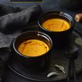 Flan de butternut à l'ail & à la sauge #vegan #glutenfree