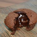 Muffins coeur coulant au chocolat