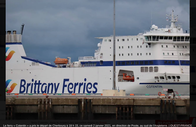 Post-Brexit: reprise des rotations des ferries entre le Royaume-Uni et la Normandie qui paye pour que tout se passe bien!