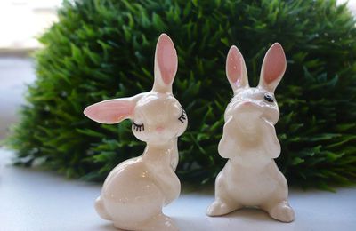 cuty cuty, les lapins de porcelaine 
