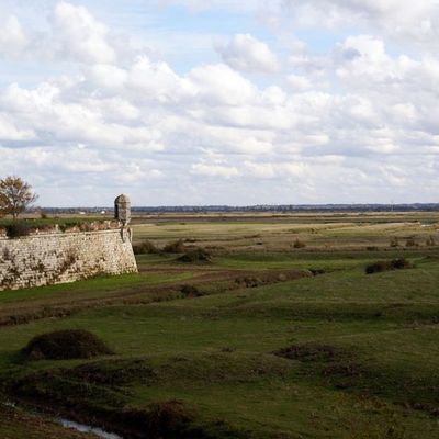 Brouage, sur les murs