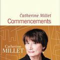 LIVRE : Commencements de Catherine Millet -2022