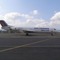 Aéroport Tarbes-Lourdes-Pyrénées: Air France (Brit Air): Fokker 100 (F-28-0100): F-GKHE: MSN 11386. 