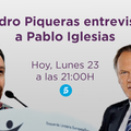 Esta noche, a las 21H, Pedro Piqueras entrevista