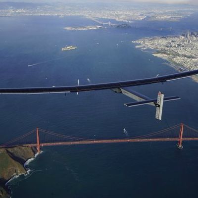 SolarImpulse arrive à San Francisco, avant d'atterrir à Mountainview, Palo Alto ! BRAVO !
