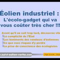 L'écolo-gadget qui va vous coûter très cher !!!