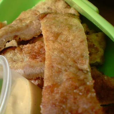 Escalopes de veau panées