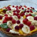 tarte aux fruits/tarte de frutas