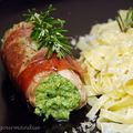 Saltimboccas de lapin à la ricotta et roquette