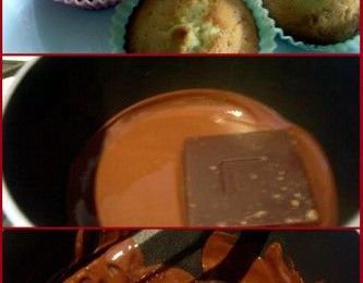 Cupcakes aux 3 parfums : vanille - chocolat - café