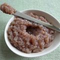 risotto de perles de konjac au chocolat au lait à seulement 50 kcalories (sans sucre ni beurre ni oeufs)